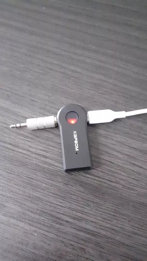 Receptor Bluetooth P2 3.5mm Som Carro Sem Fio Microfone IZEPLAY MAX photo review
