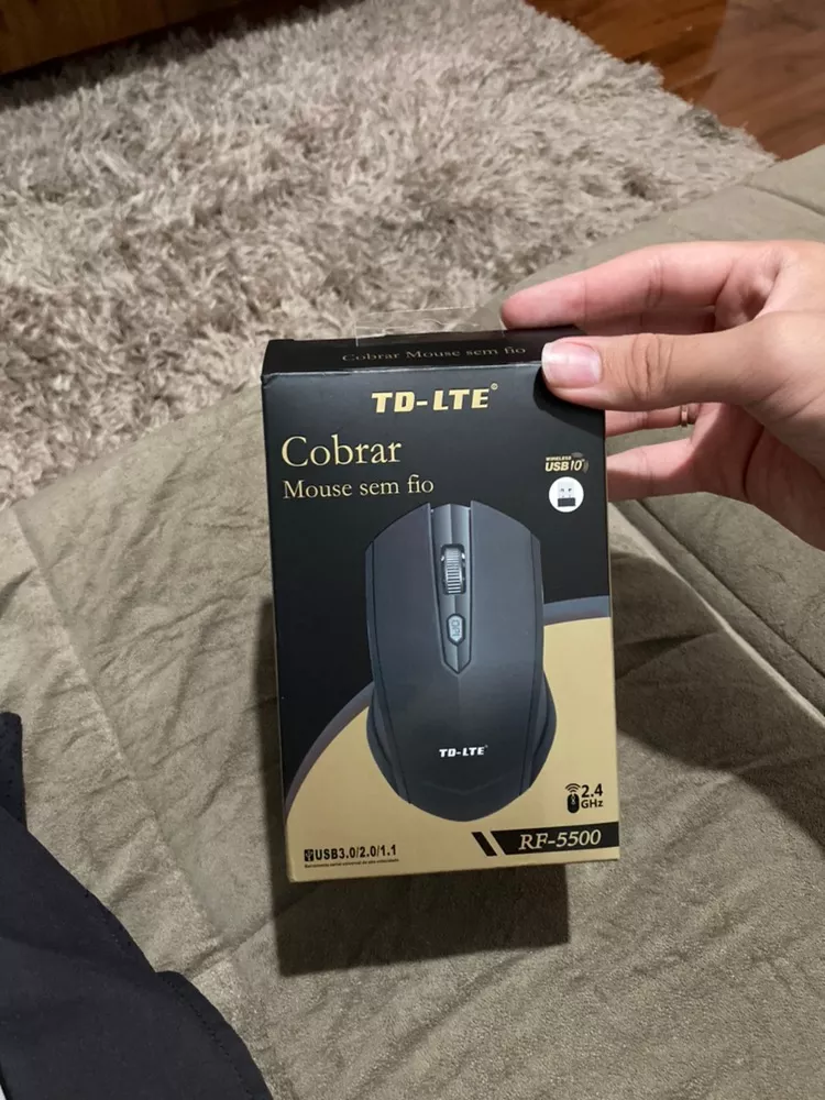 Mouse Sem Fio Recarregável 3200DPI KA-612 KAPBOM, 2.4Ghz, Compatível Windows e Mac, IZEPOWER PRO photo review