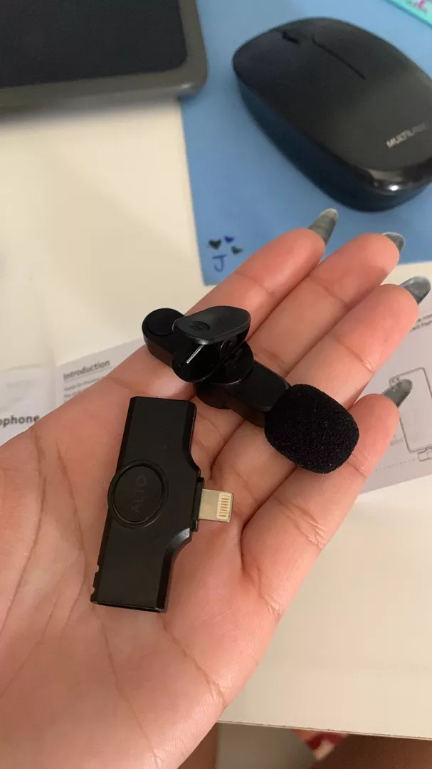 Microfone de Lapela Sem Fio Compatível iPhone e Android, Áudio Profissional, Longo Alcance IZEVOX PRO photo review