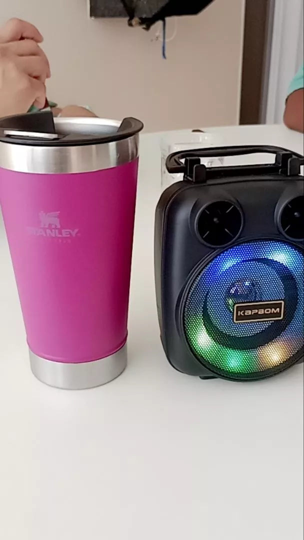Caixa de Som Bluetooth Portátil Kimiso 5W Bateria Longa FM IZEPLAY SOUND photo review