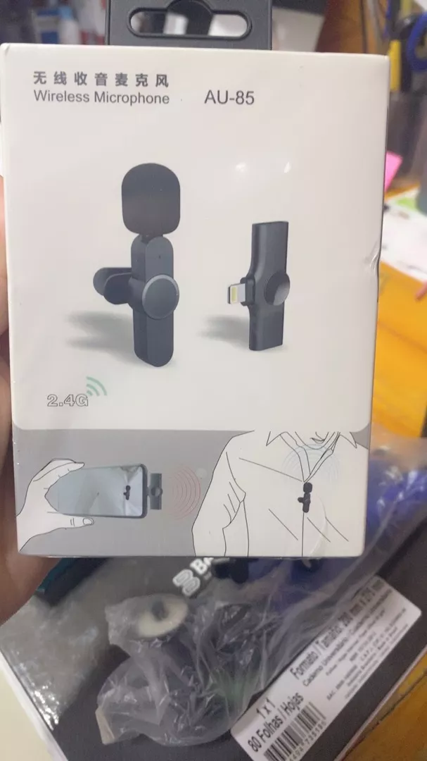 Microfone de Lapela Sem Fio Compatível iPhone e Android, Áudio Profissional, Longo Alcance IZEVOX PRO photo review