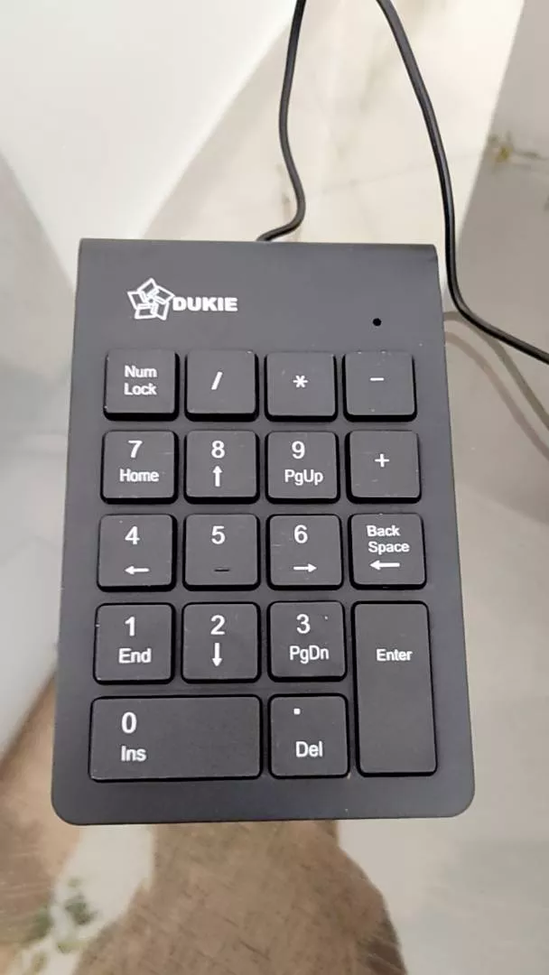 Teclado Numérico USB 18 Teclas Design Fino Compatível IZEFAST PRO photo review