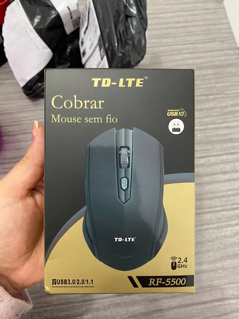 Mouse Sem Fio Recarregável 3200DPI KA-612 KAPBOM, 2.4Ghz, Compatível Windows e Mac, IZEPOWER PRO photo review