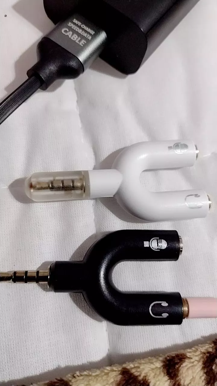 Adaptador Headset P2 P3 Compatível Notebook Celular Xbox IZE CONNECT PRO photo review