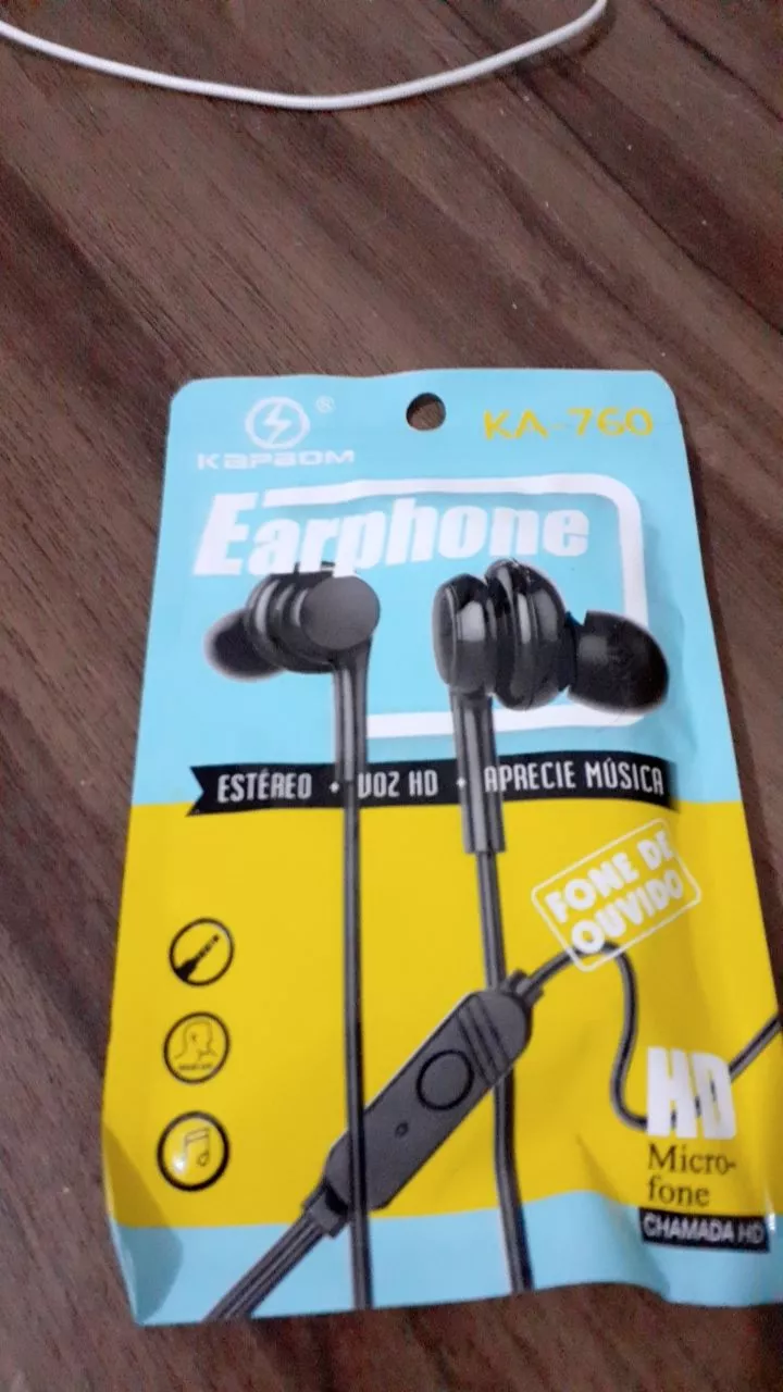 Fone de Ouvido Intra Auricular P2 com Microfone, Compatível Android, Som Limpo IZECLARITY FIT photo review