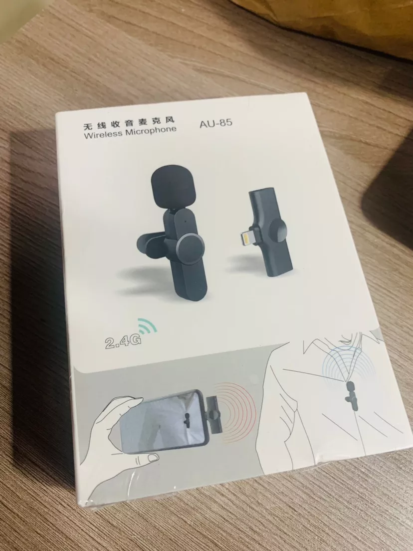 Microfone de Lapela Sem Fio Compatível iPhone e Android, Áudio Profissional, Longo Alcance IZEVOX PRO photo review