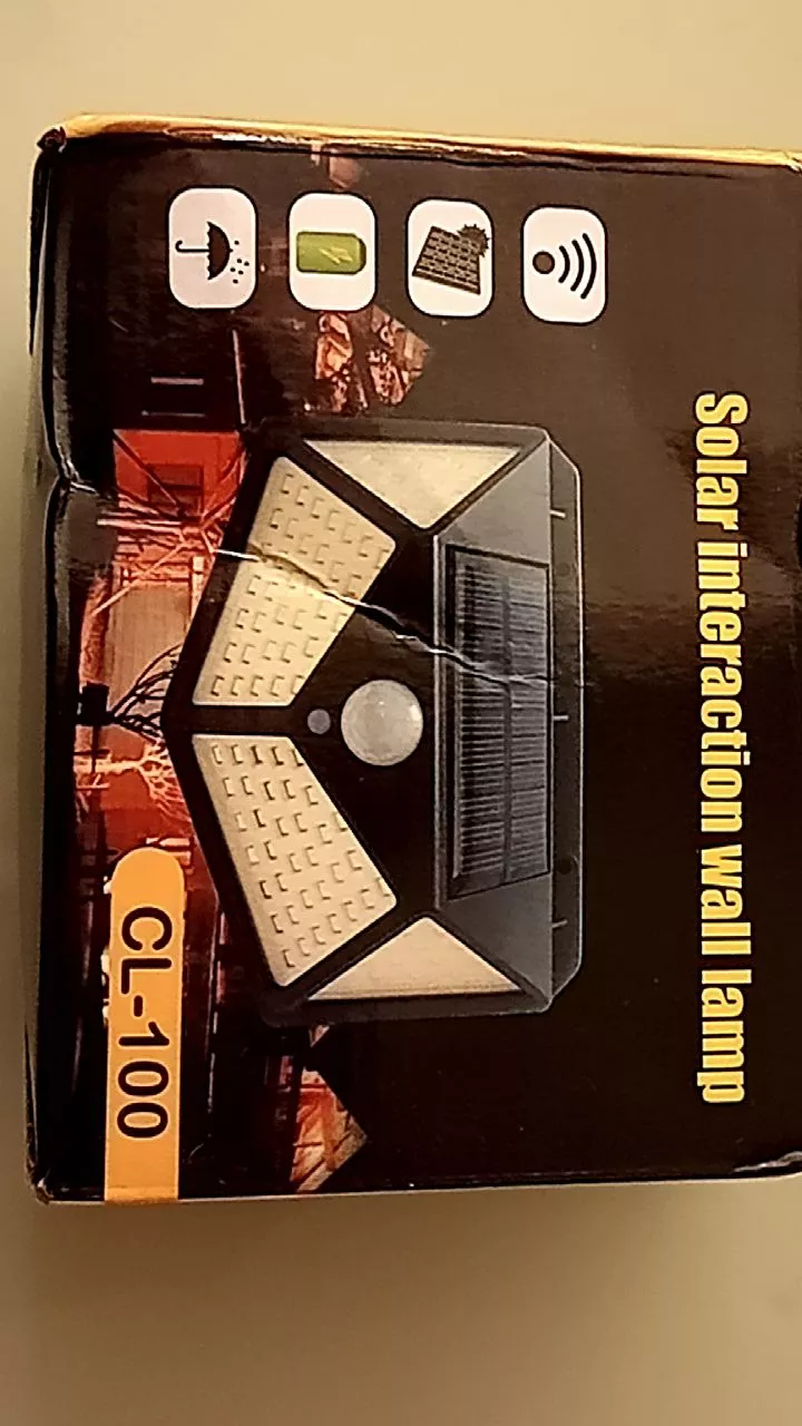 Refletor Solar para Jardim 100 LEDs Sensor Movimento IP65 Energia Solar IZESECURE BRIGHT photo review