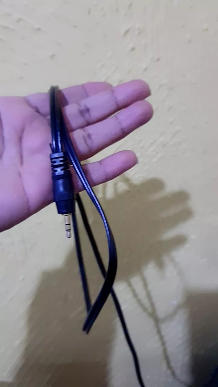 Cabo Auxiliar P2 para RCA Estéreo 1,5m Áudio Emborrachado IZEAMP PRO photo review