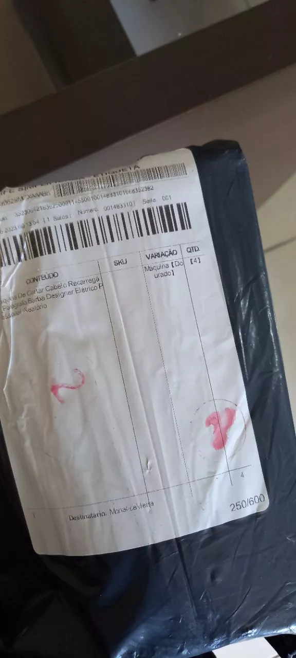 Máquina de Cortar Cabelo e Barba Elétrica Profissional Sem Fio Ajustável IZEBLADE PRO photo review