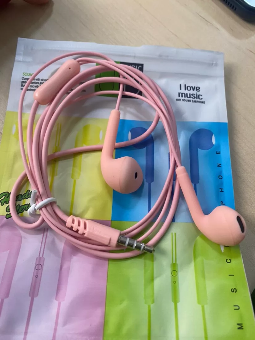 Fone de Ouvido Intra Auricular ES36 Macaron com Microfone e Cancelamento de Ruído Fio 1.2m IZESOUND PRO photo review