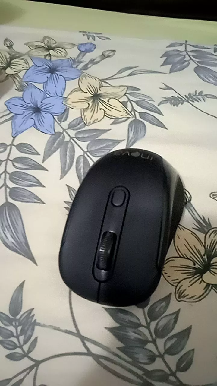 Mouse Sem Fio Óptico USB 1000DPI LED Vermelho IZECLICK PRO photo review