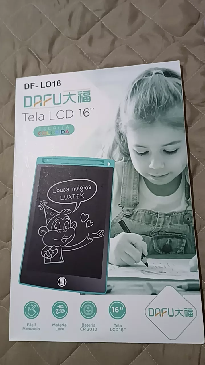 Lousa Mágica LCD Infantil 8.5/10/12 Polegadas Portátil GripScreen IZEWRITE PRO photo review