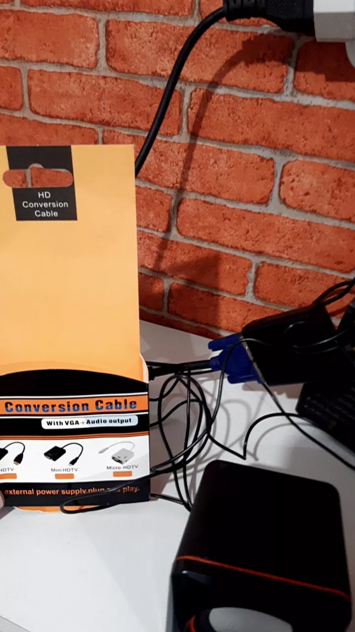 Cabo Adaptador HDMI para VGA Áudio P2 Resolução Full HD Plug&Play IZECONNECT FLEX photo review