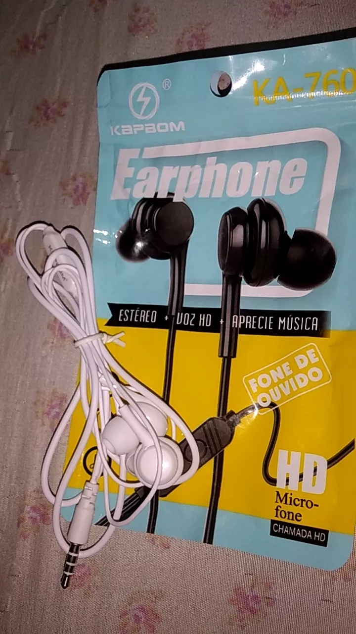 Fone de Ouvido Intra Auricular P2 com Microfone, Compatível Android, Som Limpo IZECLARITY FIT photo review
