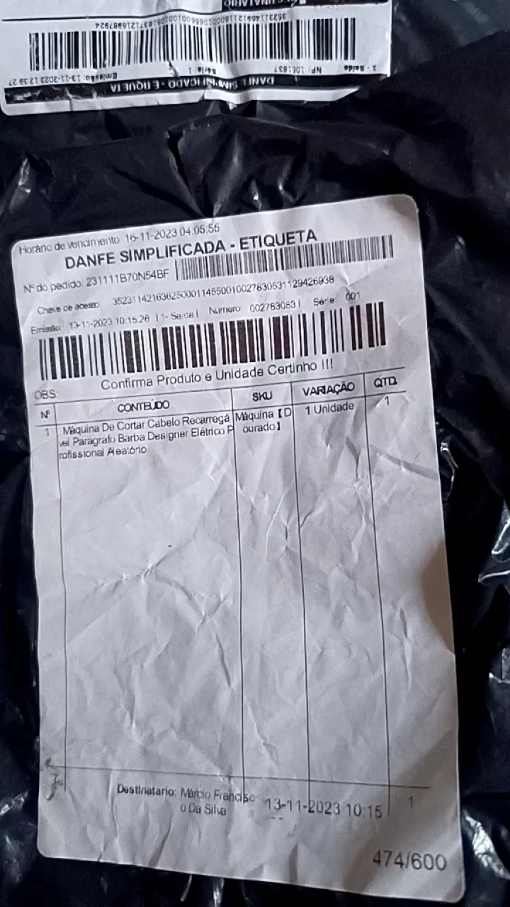 Máquina de Cortar Cabelo e Barba Elétrica Profissional Sem Fio Ajustável IZEBLADE PRO photo review