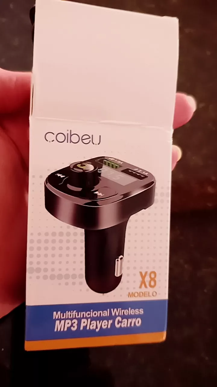 Adaptador Bluetooth FM para Carro Viva Voz, Carregador Veicular Sem Fio, Compatível Android e IOS IZEWIRE CONNECT photo review
