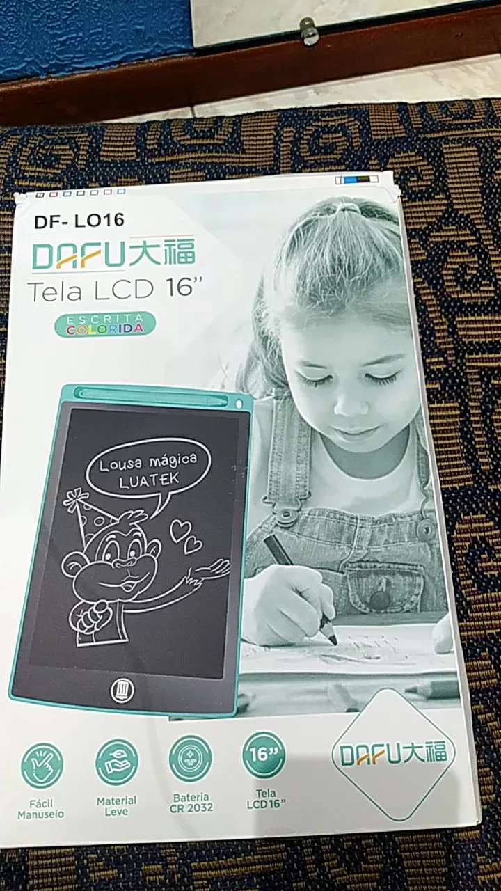 Lousa Mágica LCD Infantil 8.5/10/12 Polegadas Portátil GripScreen IZEWRITE PRO photo review