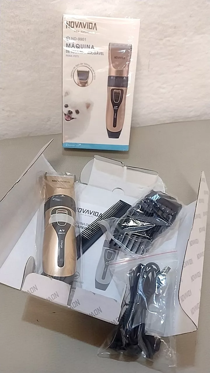 Máquina de Tosa Profissional para Cachorro e Gato, Silenciosa, 5 Velocidades, Baixo Ruído IZECARE PRO photo review