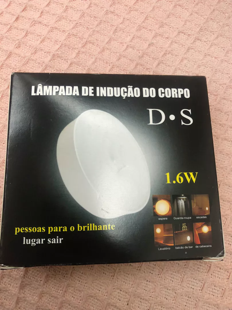 Luminária LED Sensor de Presença Recarregável USB Luz Fria Multiuso IZEDETECT BRIGHT photo review