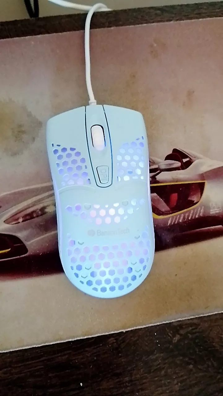Mouse Gamer Óptico com Fio RGB 1000 DPI Ambidestro IZEBOOST PRO photo review