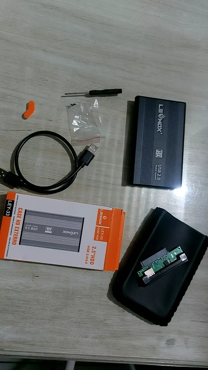 Case Externo HD 2.5 Sata USB 6Gbps Alumínio Plug and Play IZESTORAGE FLEX photo review