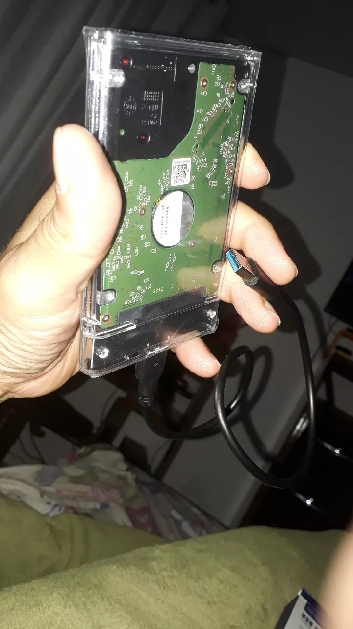 Case HD Externo 2.5" Transparente USB 3.0 SATA 6Gbps Plug & Play IZEBOX SPEED photo review