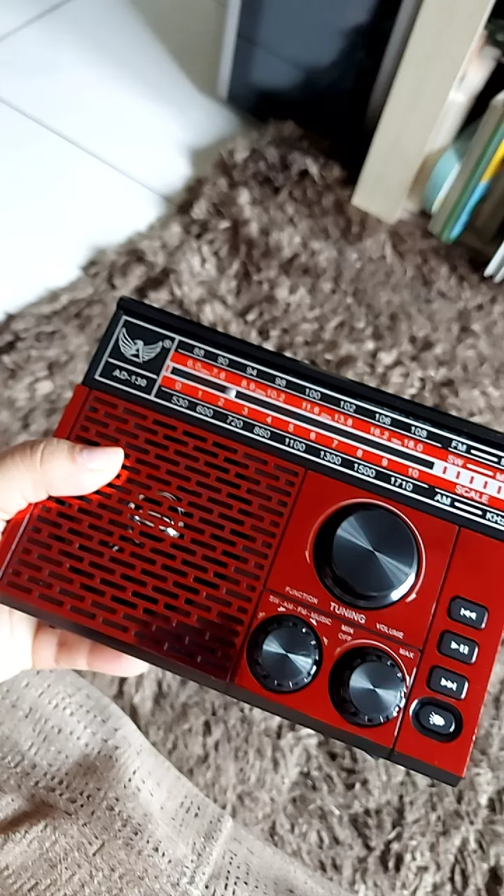 Rádio Retrô Altomex Solar Recarga USB Lanterna 3W IZERADIO POWER photo review