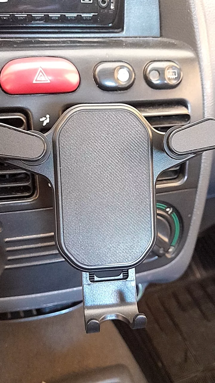 Suporte Veicular Celular 360° Giratório Universal Para Saída de Ar Preto IZEGRIP FLEX photo review