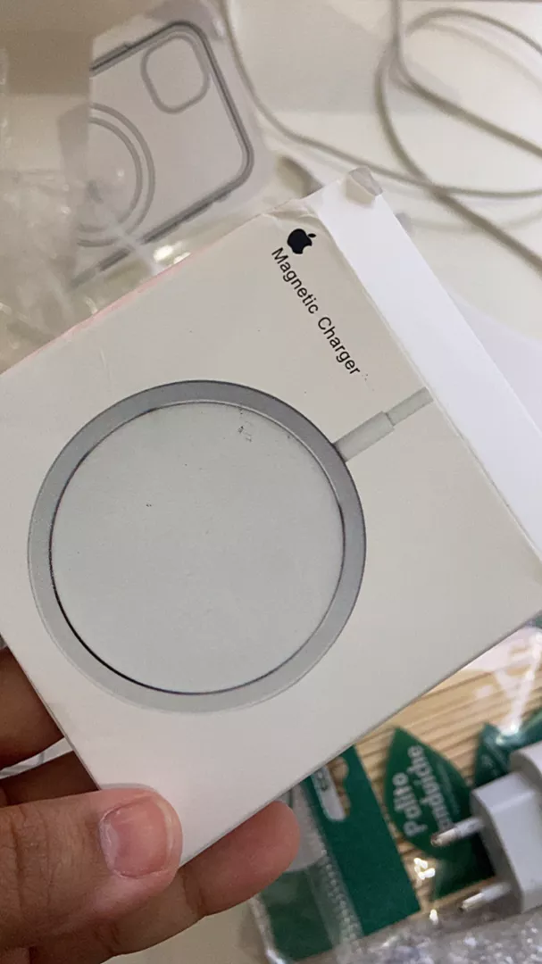 Carregador Sem Fio Magnético MagSafe 15W Compatível iPhone e AirPods IZEFAST CHARGE photo review