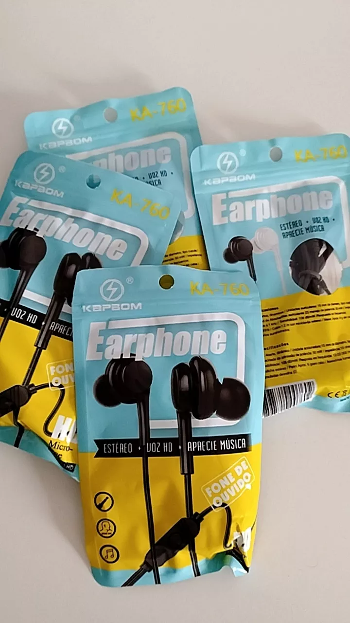 Fone de Ouvido Intra Auricular P2 com Microfone, Compatível Android, Som Limpo IZECLARITY FIT photo review