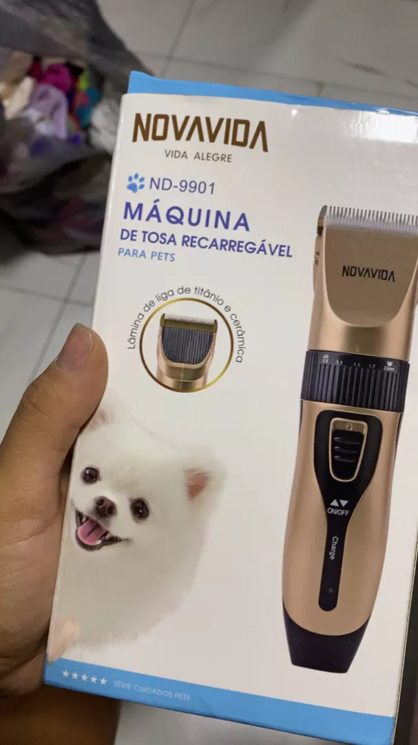 Máquina de Tosa Profissional para Cachorro e Gato, Silenciosa, 5 Velocidades, Baixo Ruído IZECARE PRO photo review