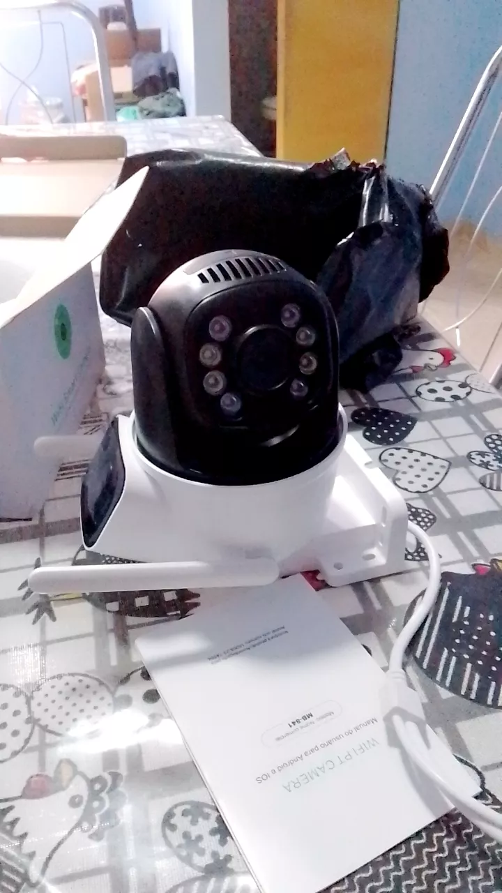 Câmera Dome IP Wireless PTZ Dupla Lente Detecção Humana IA Visão Noturna IZESECURE GUARD photo review