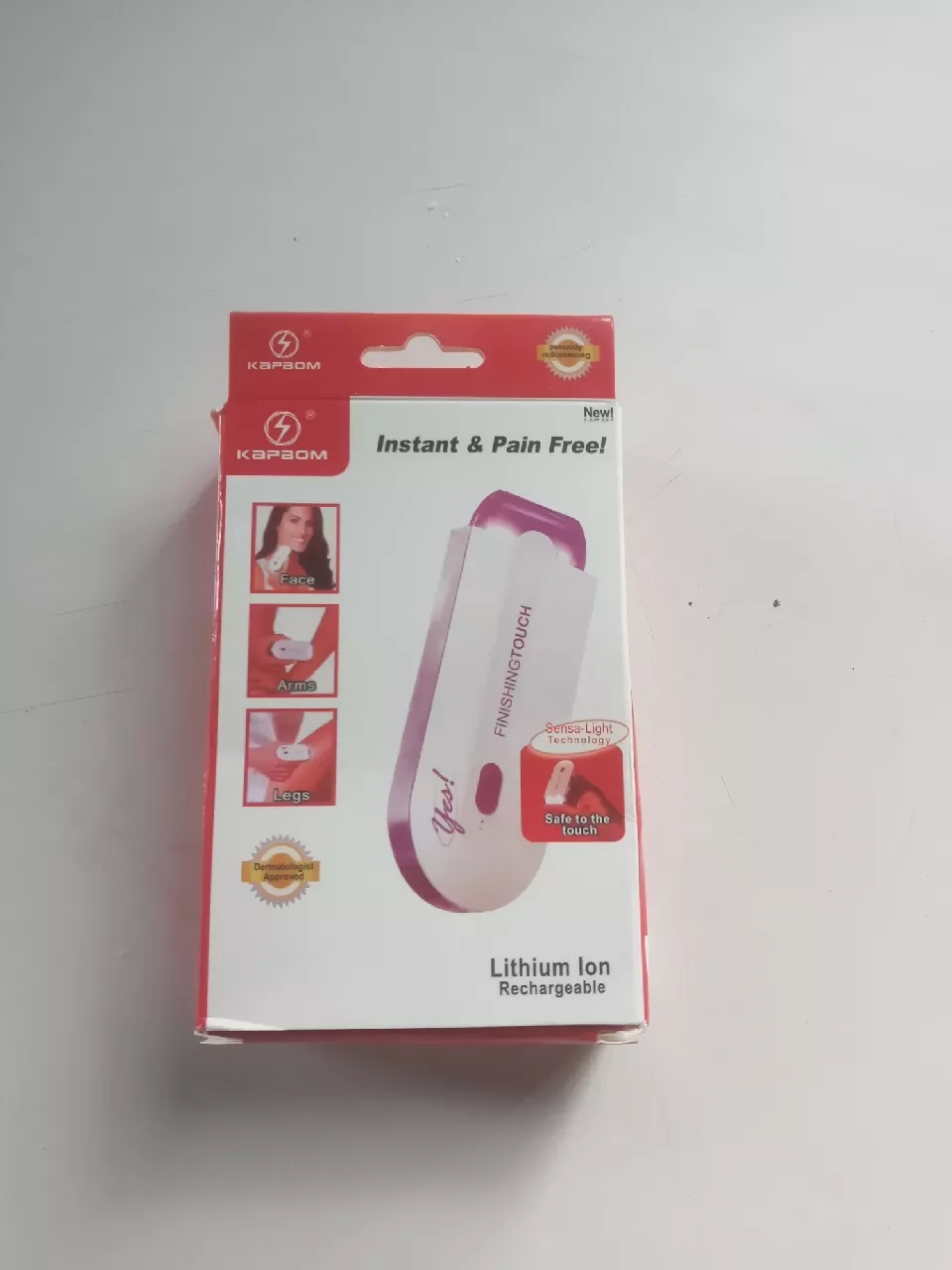 Depilador Recarregável Facial Corporal Bivolt Sem Dor IZEGLAM TOUCH photo review
