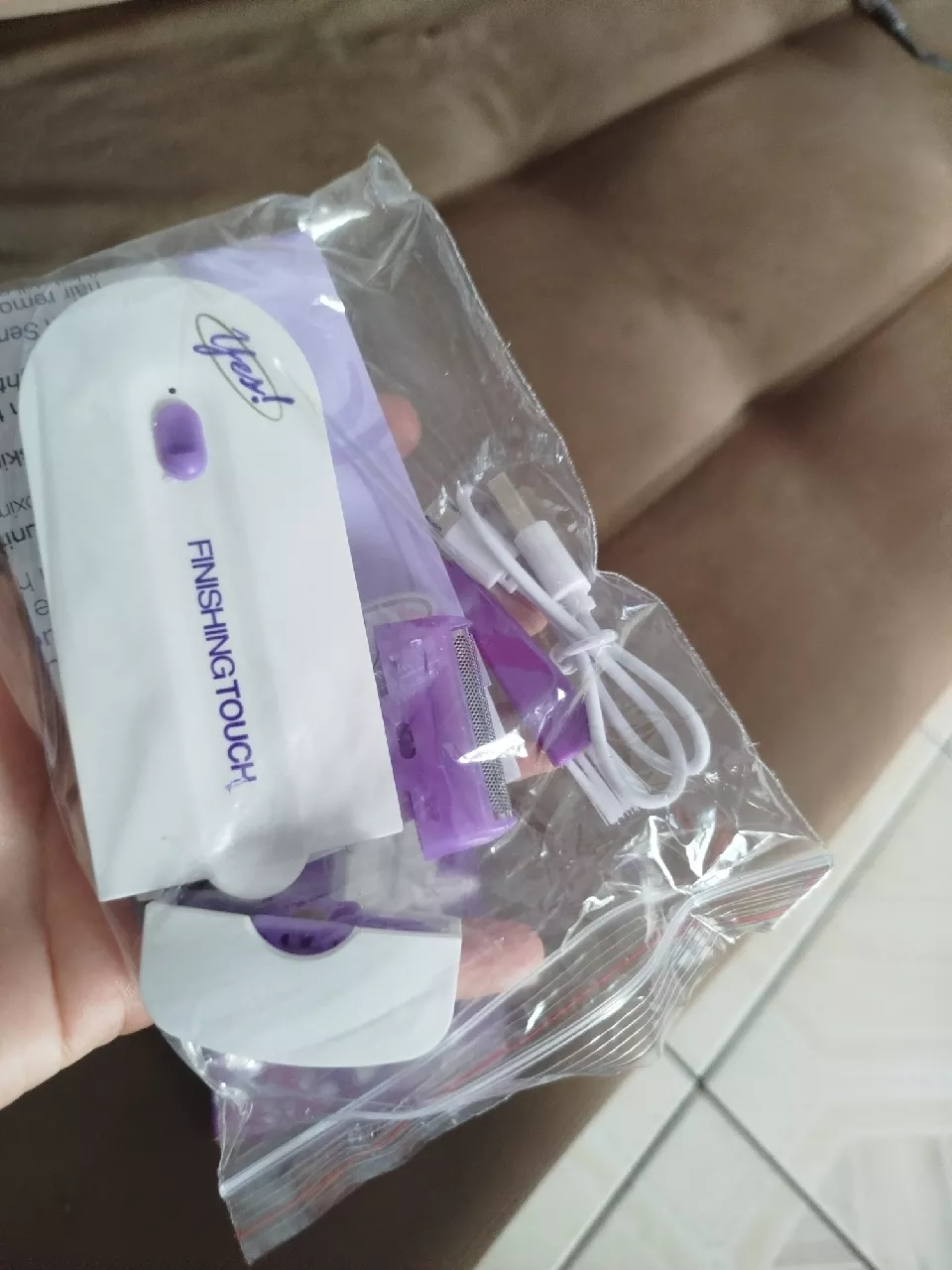 Depilador Recarregável Facial Corporal Bivolt Sem Dor IZEGLAM TOUCH photo review