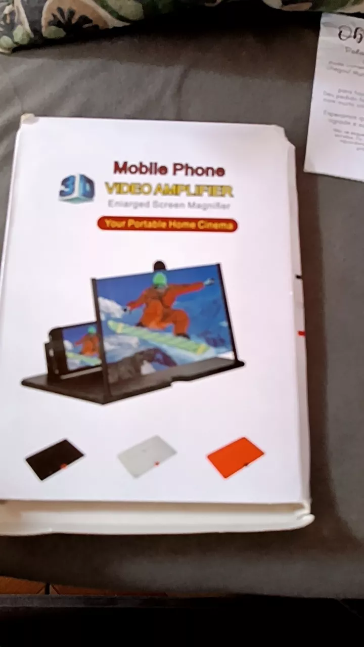 Ampliador de Tela 3D para Celular 10 Polegadas Portátil Protege Olhos IZEVIEW COMFORT photo review