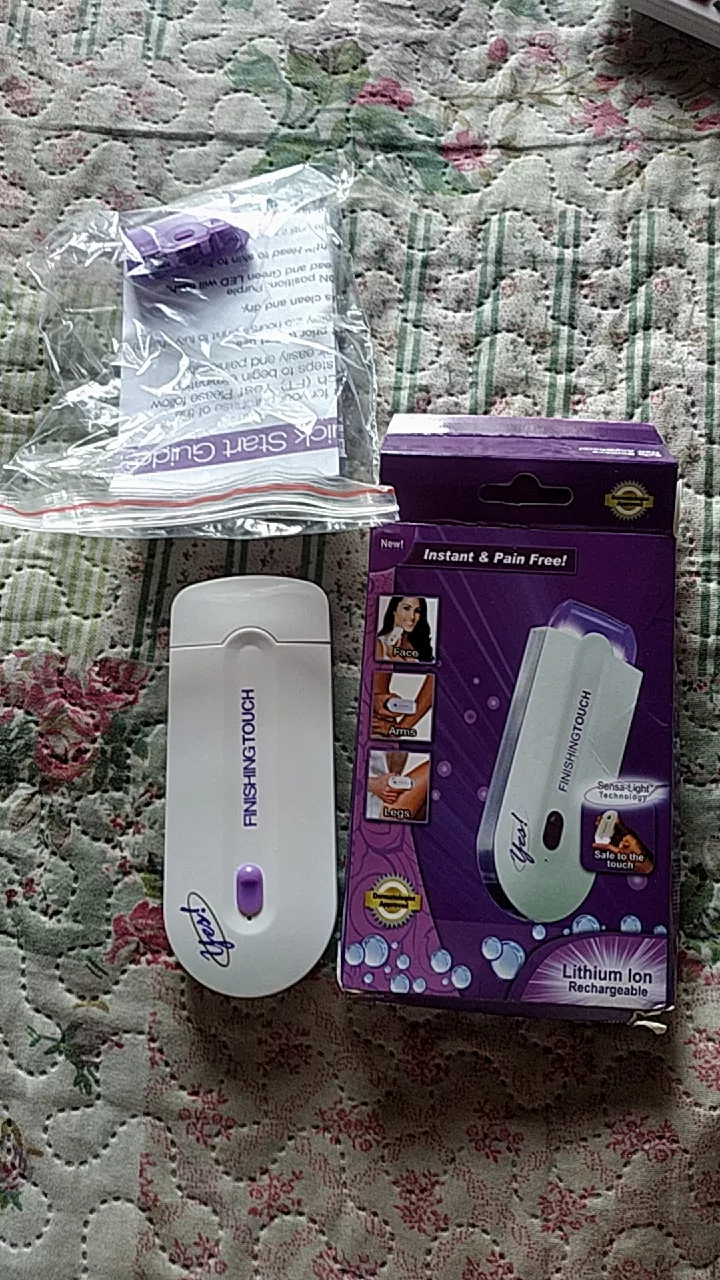 Depilador Recarregável Facial Corporal Bivolt Sem Dor IZEGLAM TOUCH photo review