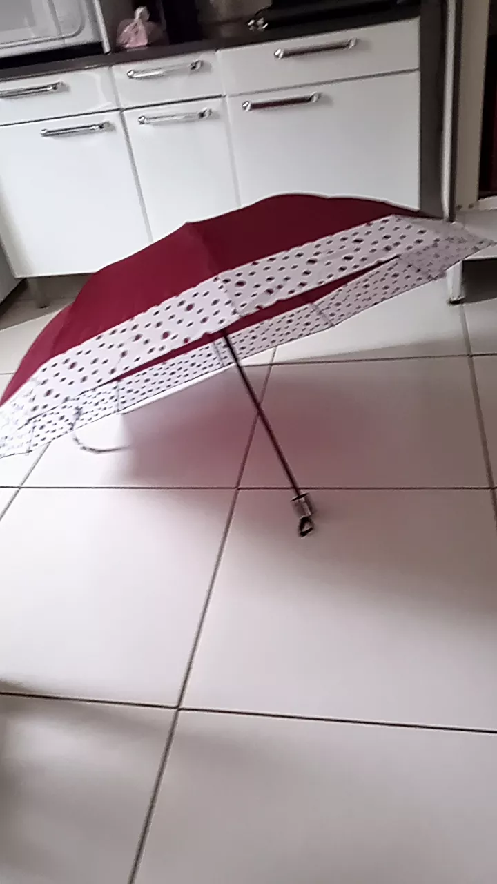 Guarda-Chuva Grande Reforçado Contra Vento Dobrável Unissex Preto IZEPOWER SHIELD photo review