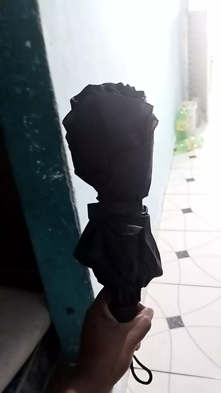 Guarda-Chuva Grande Reforçado Contra Vento Dobrável Unissex Preto IZEPOWER SHIELD photo review