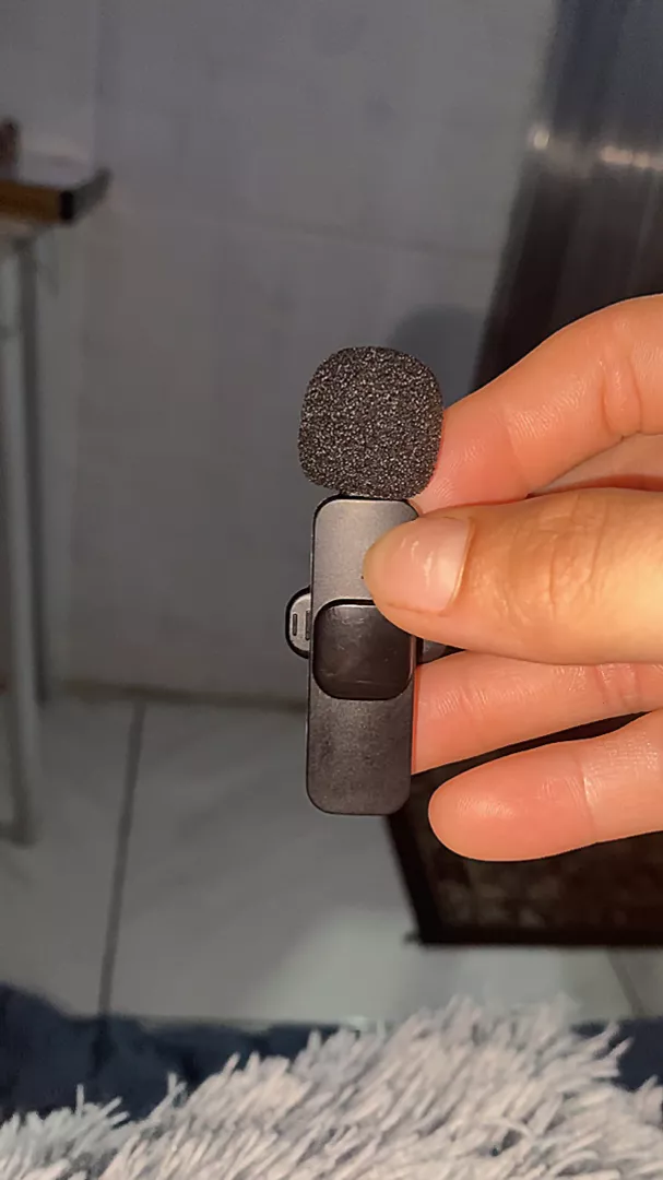 Microfone de Lapela Sem Fio Compatível iPhone e Android, Áudio Profissional, Longo Alcance IZEVOX PRO photo review