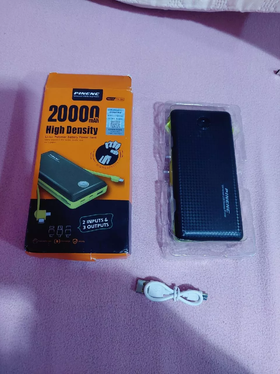 Carregador Portátil Power Bank 20.000mAh 3 Entradas LED IZEPOWER FLEX photo review