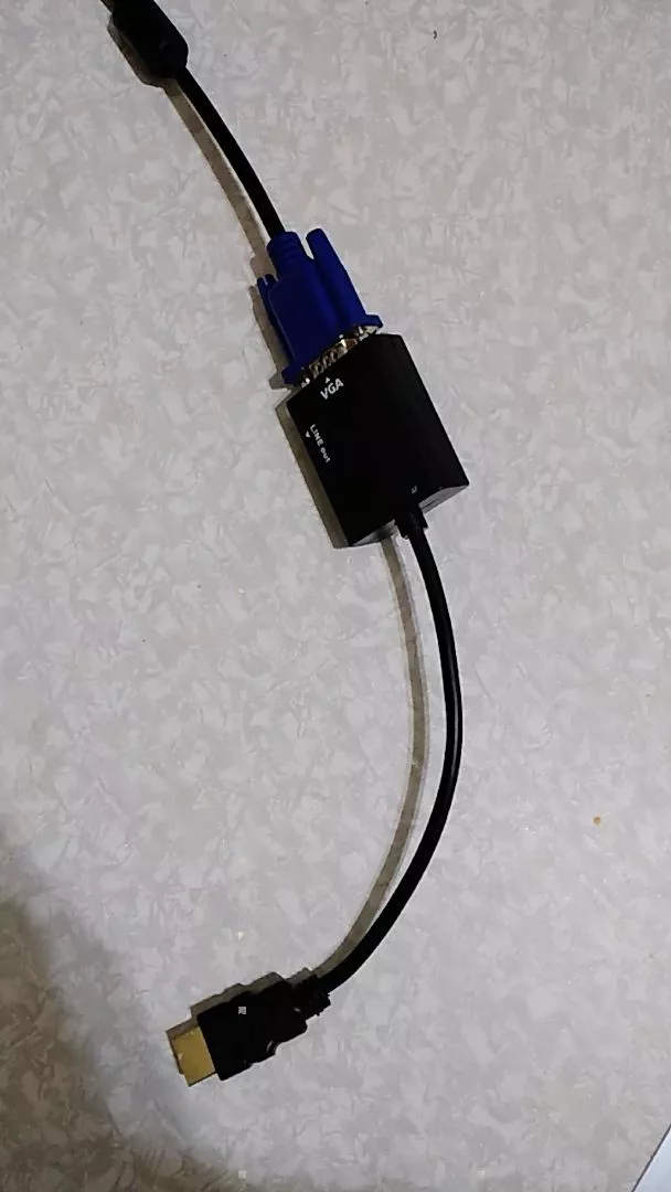 Cabo Adaptador HDMI para VGA Áudio P2 Resolução Full HD Plug&Play IZECONNECT FLEX photo review
