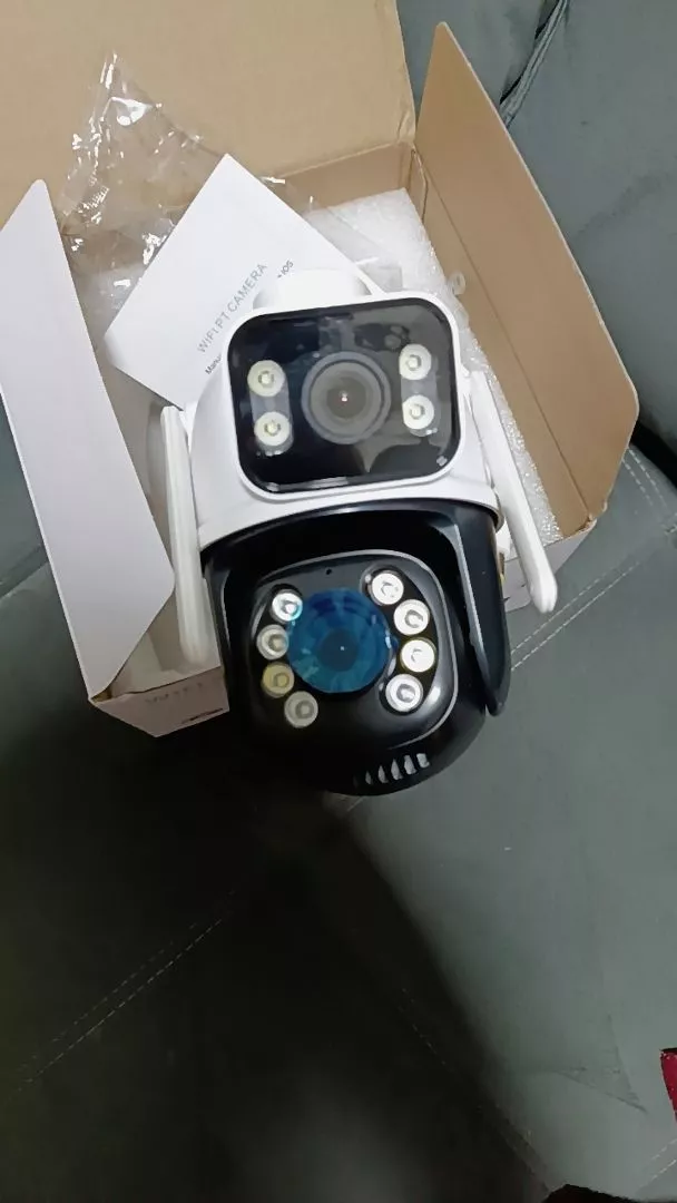 Câmera Dome IP Wireless PTZ Dupla Lente Detecção Humana IA Visão Noturna IZESECURE GUARD photo review