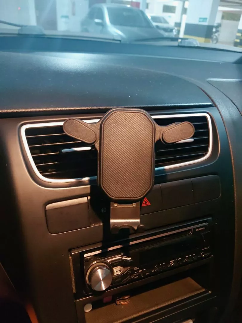 Suporte Veicular Celular 360° Giratório Universal Para Saída de Ar Preto IZEGRIP FLEX photo review