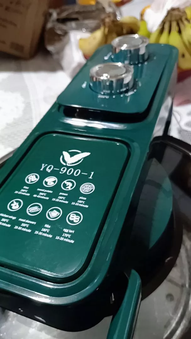 Fritadeira Air Fryer Digital 8L Sem Óleo Com Grelha IZEHEALTHY COOKER photo review
