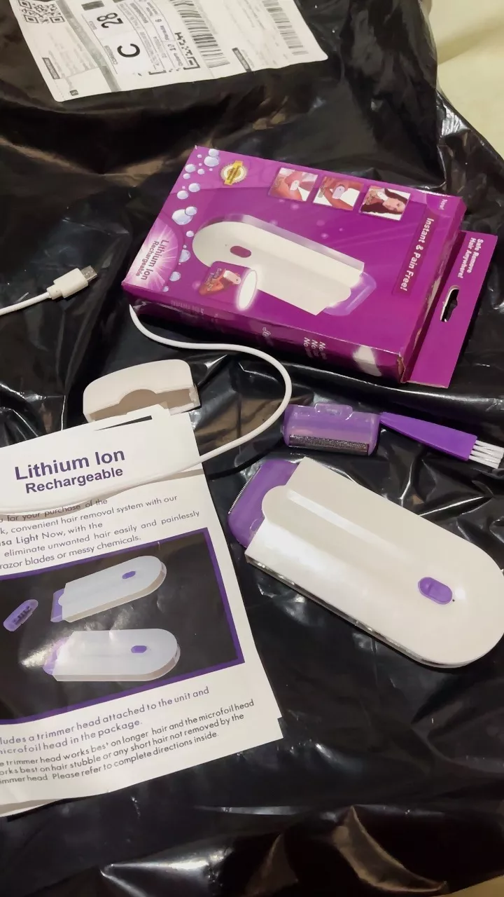 Depilador Recarregável Facial Corporal Bivolt Sem Dor IZEGLAM TOUCH photo review