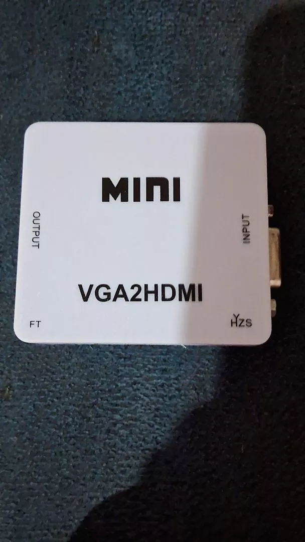 Conversor VGA para HDMI Full HD 1080p Áudio P2 Mini USB IZEVIDEO LINK photo review