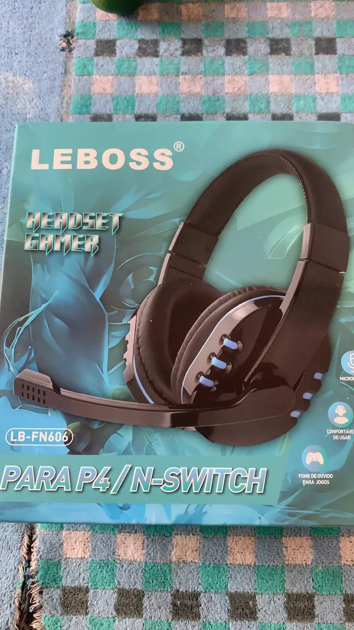 Headset Gamer com Microfone LB-FN606, Som Imersivo, P2 3.5mm, Compatível PC PS4, IZESOUND PRO photo review