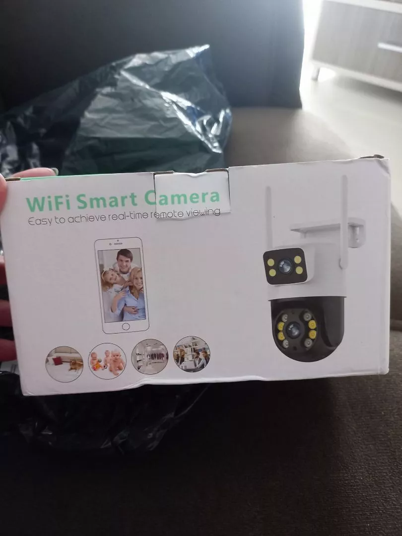 Câmera Dome IP Wireless PTZ Dupla Lente Detecção Humana IA Visão Noturna IZESECURE GUARD photo review
