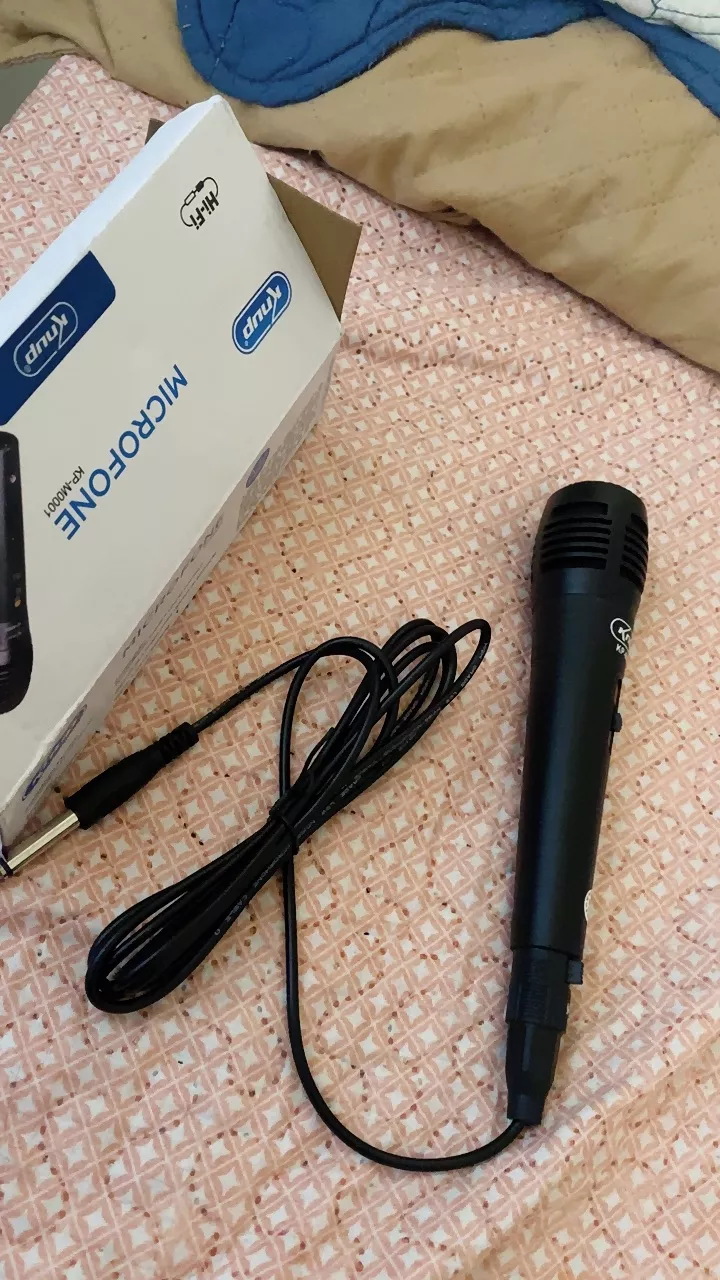 Microfone Dinâmico Profissional com Fio 3m Unidirecional IZEVOICE PRO photo review