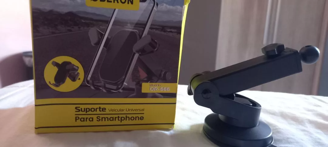 Suporte Veicular Celular 360° Giratório Universal Para Saída de Ar Preto IZEGRIP FLEX photo review